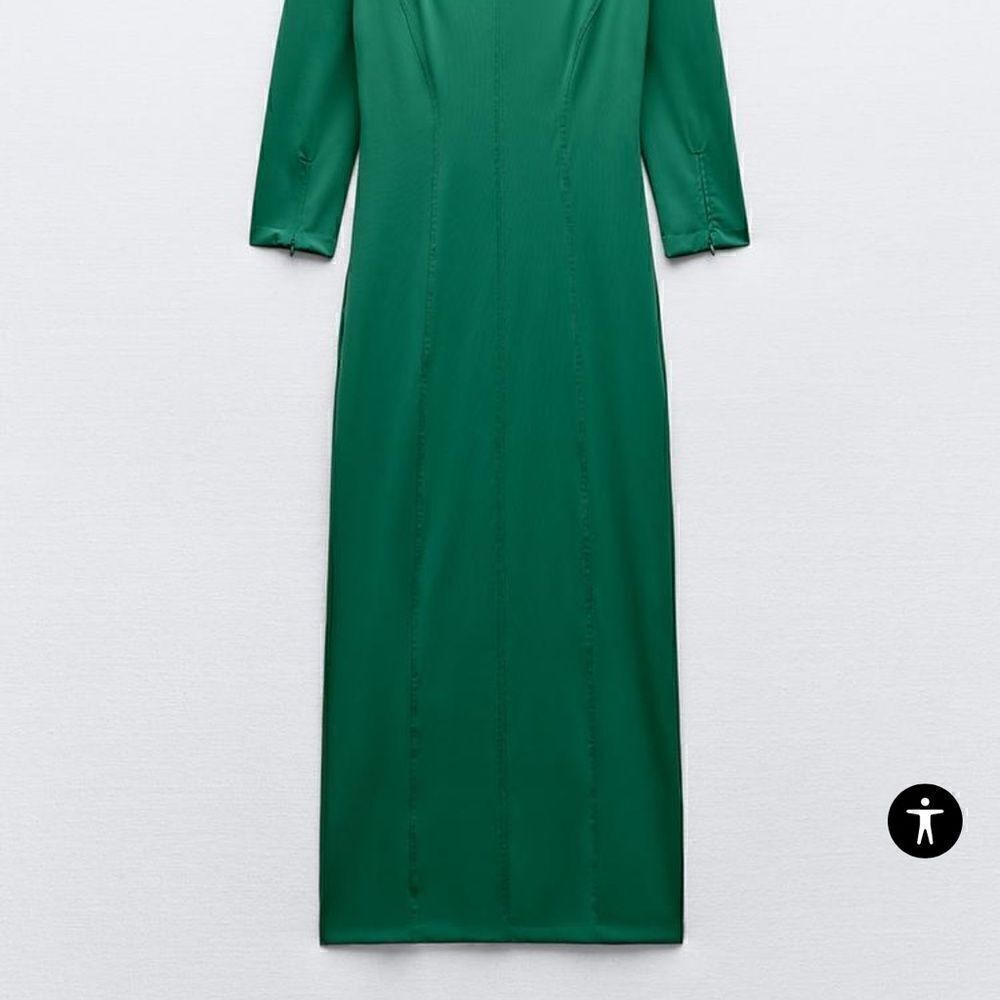 Zara Polyamide Midi Dress Size S NWT - Picture 12 of 14